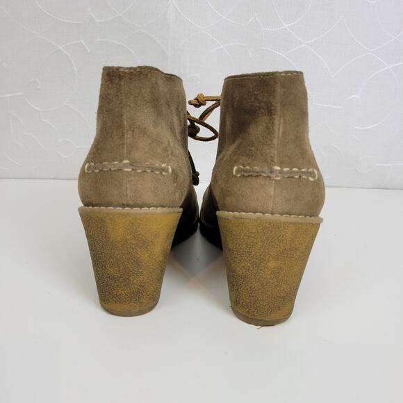 Sperry Stella Prow Women Chukka Boots Size 9 Brown Suede Wedge Heel Ankle Bootie - Picture 3 of 10